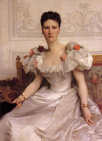 William-Adolphe Bouguereau Portrait of Zenaide de Cambaceres oil painting picture